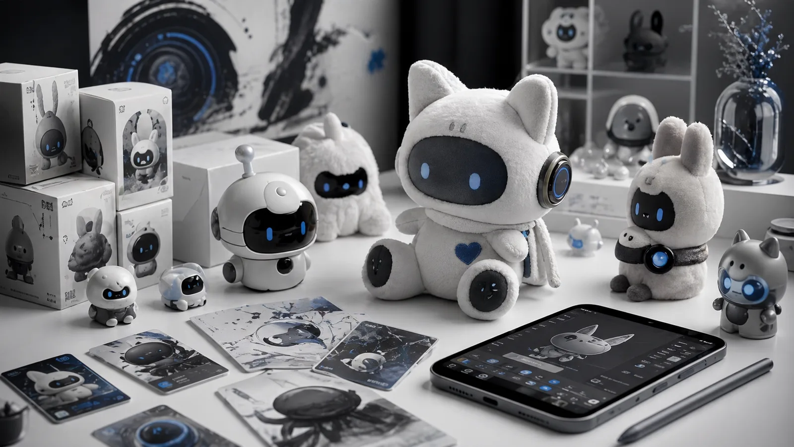 AI 潮玩生态主视觉